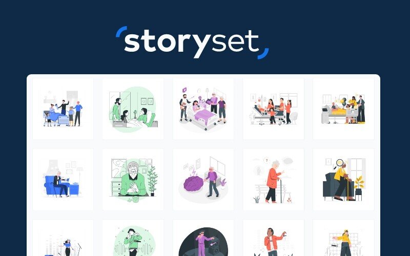 StorySet - free customizable illustrations